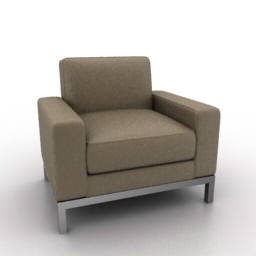 3D Armchair preview