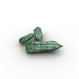 cucumber 3D Model Preview #ca0db412
