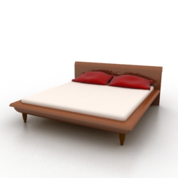 bed 3D Model Preview #ff6d60ce