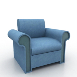 3D Armchair preview