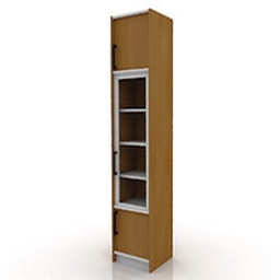 bookcase 3D Model Preview #b9628a9b