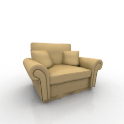 3D Armchair preview