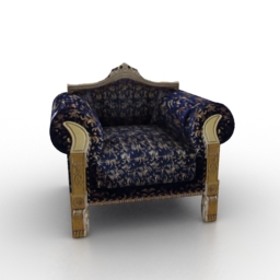 3D Armchair preview