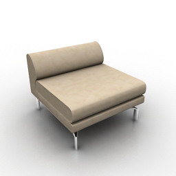 3D Armchair preview