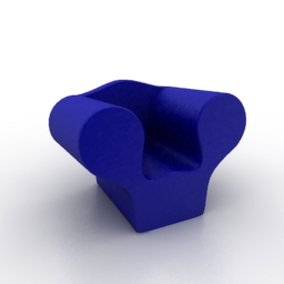 3D Armchair preview