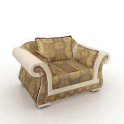 3D Armchair preview