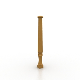 baluster 3D Model Preview #5bf0b8e0