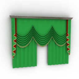 3D Curtain preview