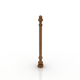 baluster 3D Model Preview #d13fd62d
