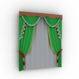 3D Curtain preview