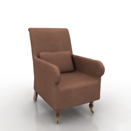 3D Armchair preview