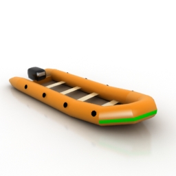 3D Boat preview