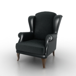 3D Armchair preview