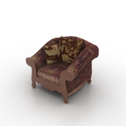3D Armchair preview