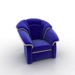 3D Armchair preview