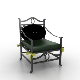 3D Armchair preview