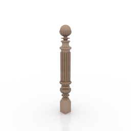 baluster 3D Model Preview #6dba2963