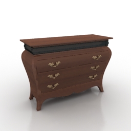 commode 3D Model Preview #14fcc283