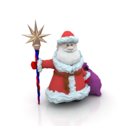 ded moroz 3D Model Preview #e378f8b6