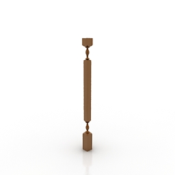 baluster 3D Model Preview #25efe2fc