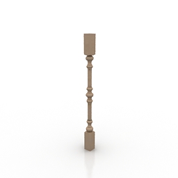 baluster 3D Model Preview #8e26cf8d