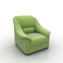 3D Armchair preview