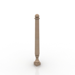 baluster 3D Model Preview #a65819d5
