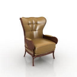 3D Armchair preview