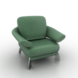 3D Armchair preview