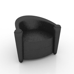 3D Armchair preview
