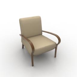 3D Armchair preview