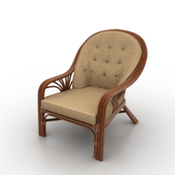 3D Armchair preview