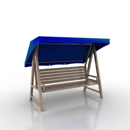 bench 3D Model Preview #49cc8b61