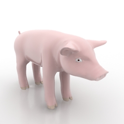 3D Pig preview