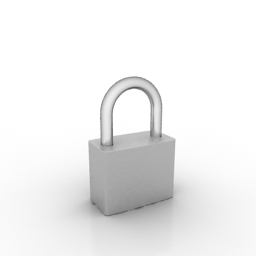 lock 3D Model Preview #43680993