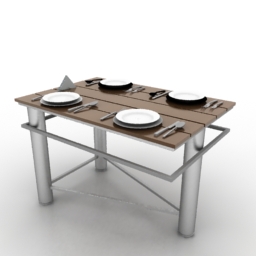 3D Table preview