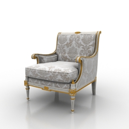 3D Armchair preview