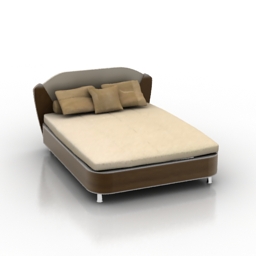 bed 3D Model Preview #a6ff05e5
