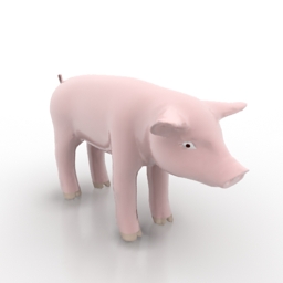 3D Pig preview