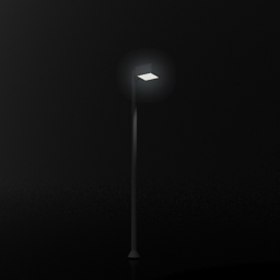 3D Lamppost preview