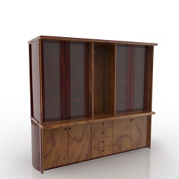 3D Bookcase preview