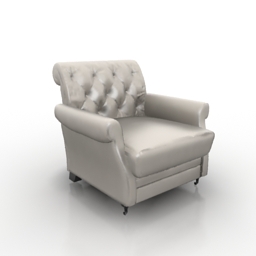 3D Armchair preview