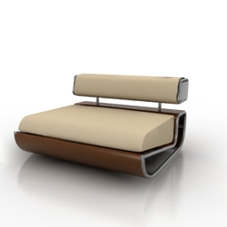 3D Armchair preview