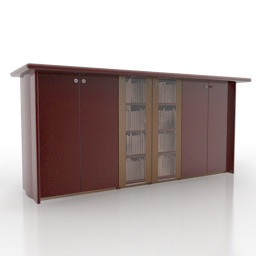 3D Bookcase preview