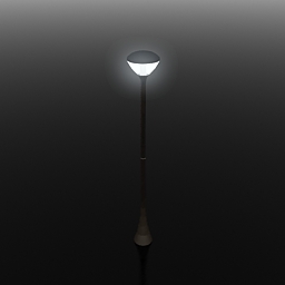 3D Lamppost preview