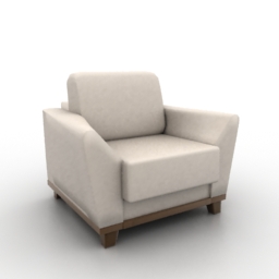 3D Armchair preview