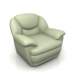 3D Armchair preview