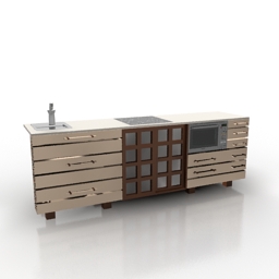 3D Kitchen preview