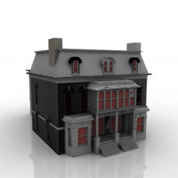 house 3D Model Preview #e14496e9