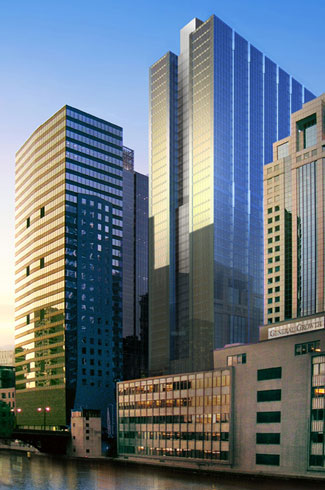 Latest high-rise on Wacker